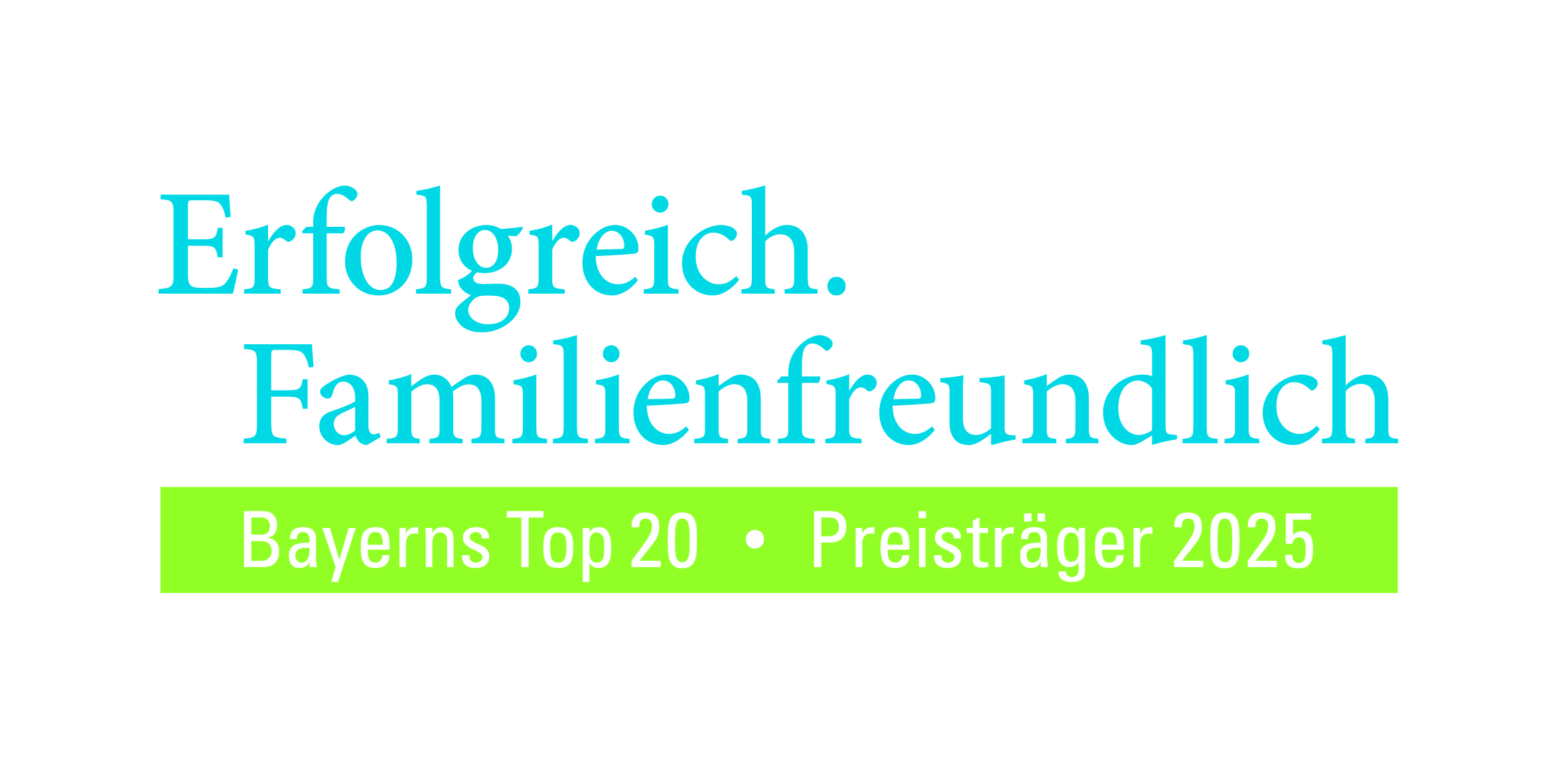 Logo: Erfolgreich Familienfreundlich 2025
